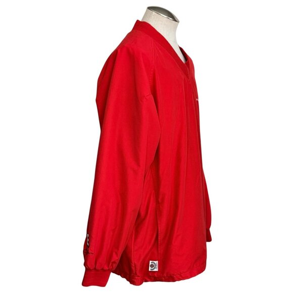 Chase Authentics NASCAR Budweiser Dale Earnhardt Jr Red Windbreaker Jacket XL - Picture 3 of 10